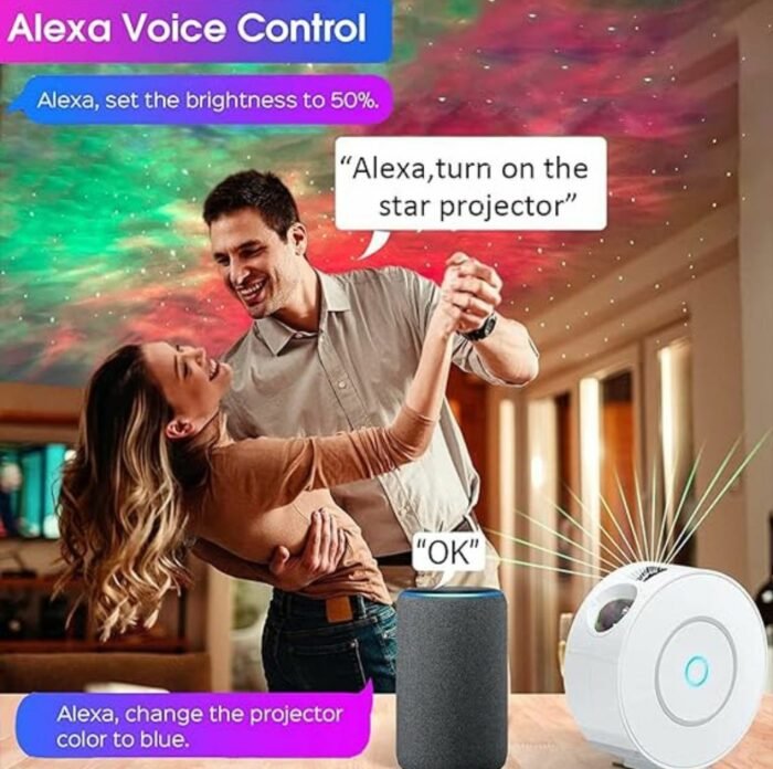 Star Projector, LED Galaxy Projector Light with APP Control