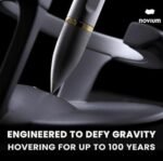 Novium Hoverpen Interstellar Edition - Futuristic Luxury Pen Made With Aerospace Alloys