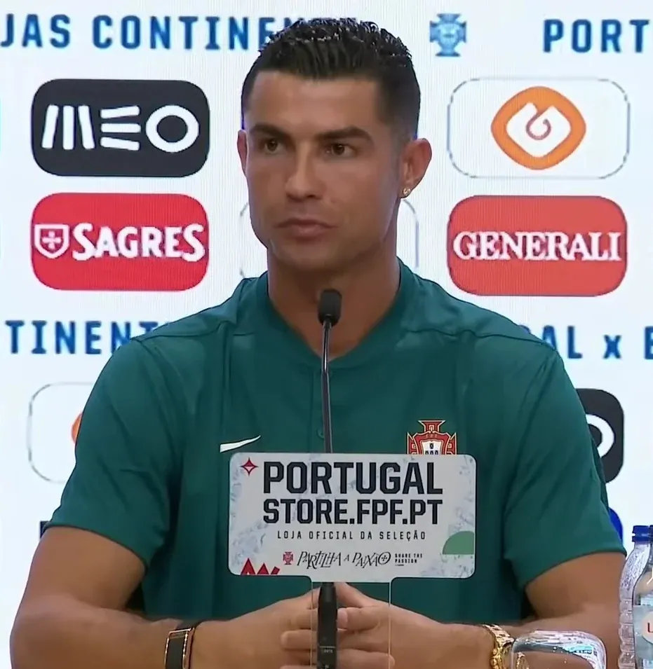 Cristiano Ronaldo con Portugal en 2024